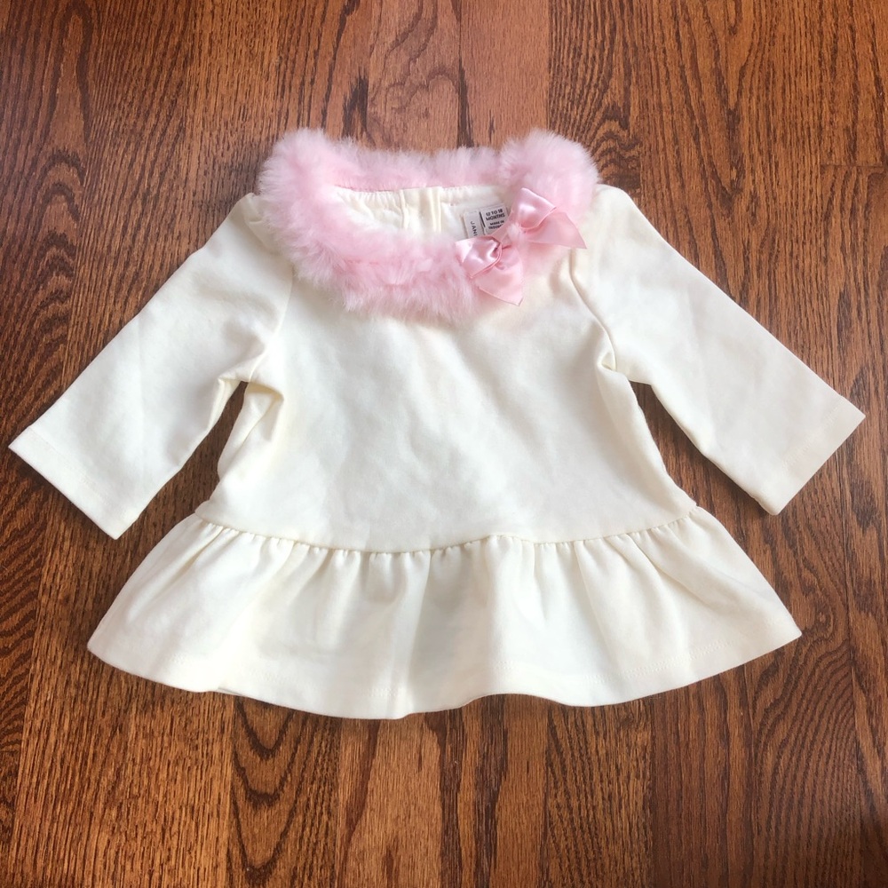 NEW Janie and Jack Peplum Top 12-18 Months